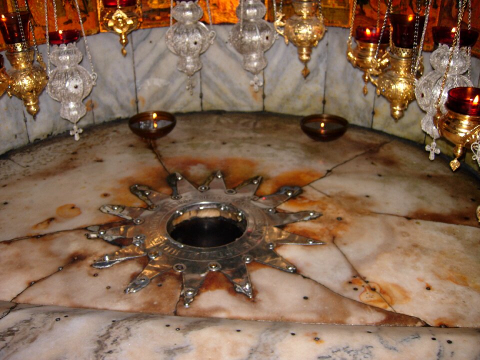 The bible bethlehem the church of the birth of jesus