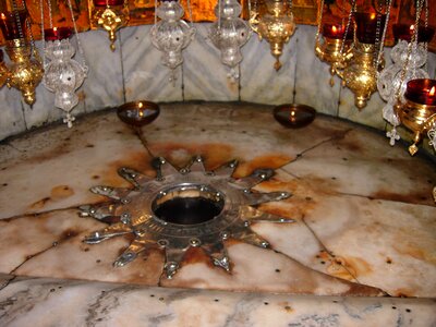 The bible bethlehem the church of the birth of jesus