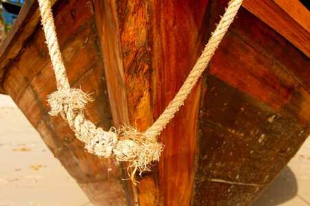 Twisted ropes ship cordage