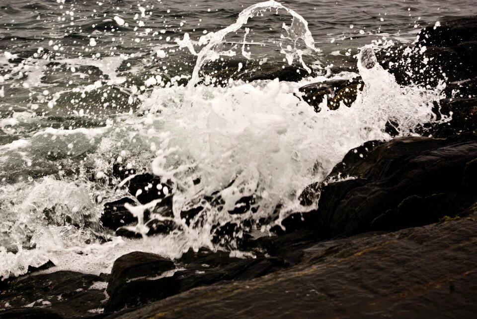 Sea stones water
