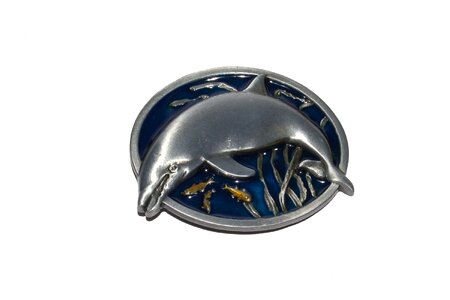 Charo buckles dolphin