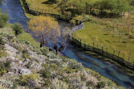 Landscape fence properties