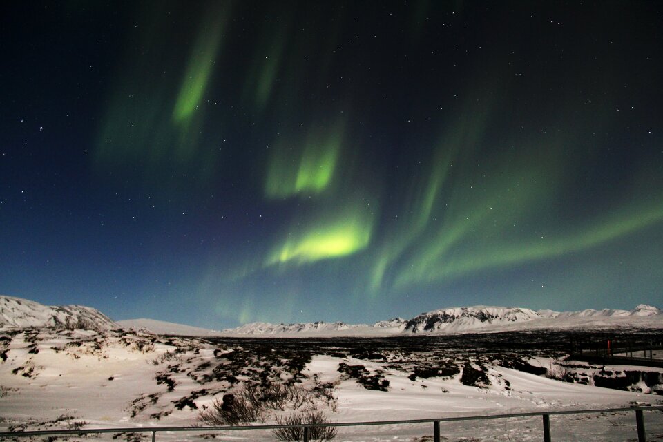 Beautiful cold freezing