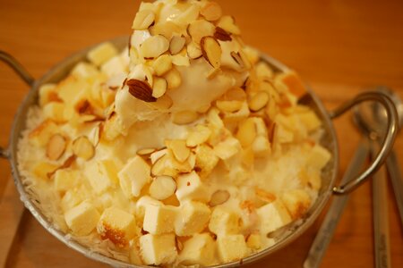 Ice cream summer food