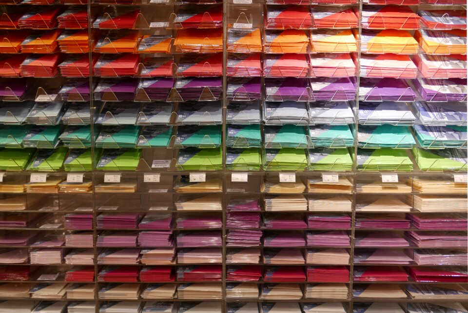 Post shelf paper