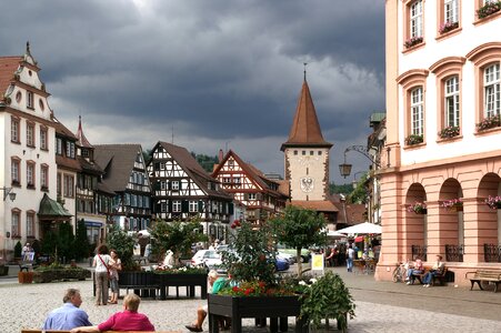 Black forest storm clouds marketplace