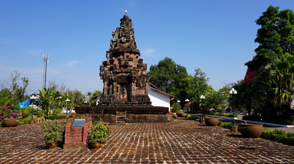 Ancient religious place high
