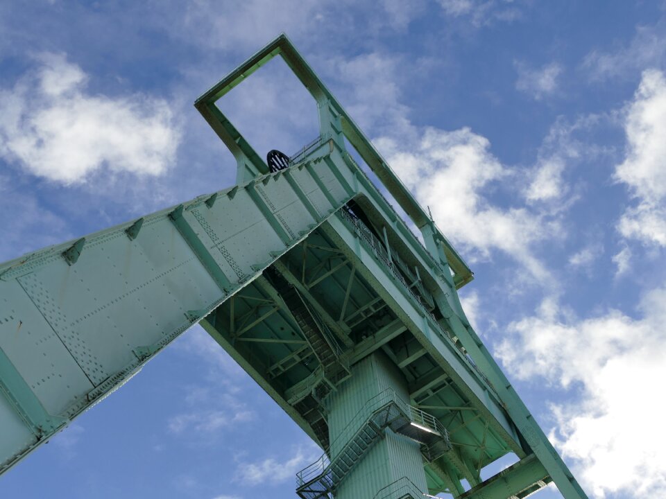 Ruhr area industrial plant mining