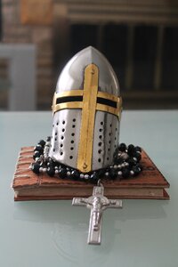Silver warrior gray cross