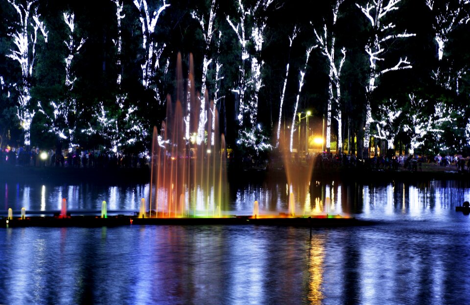 Water show color colorful