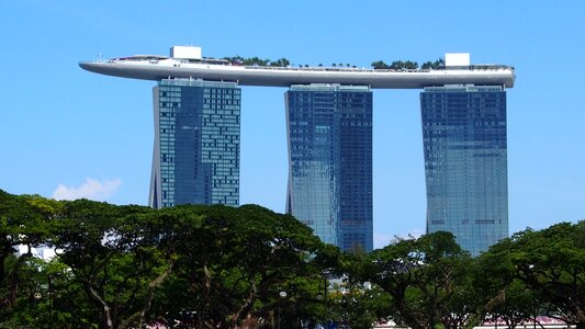 Singapore blue hotel photo