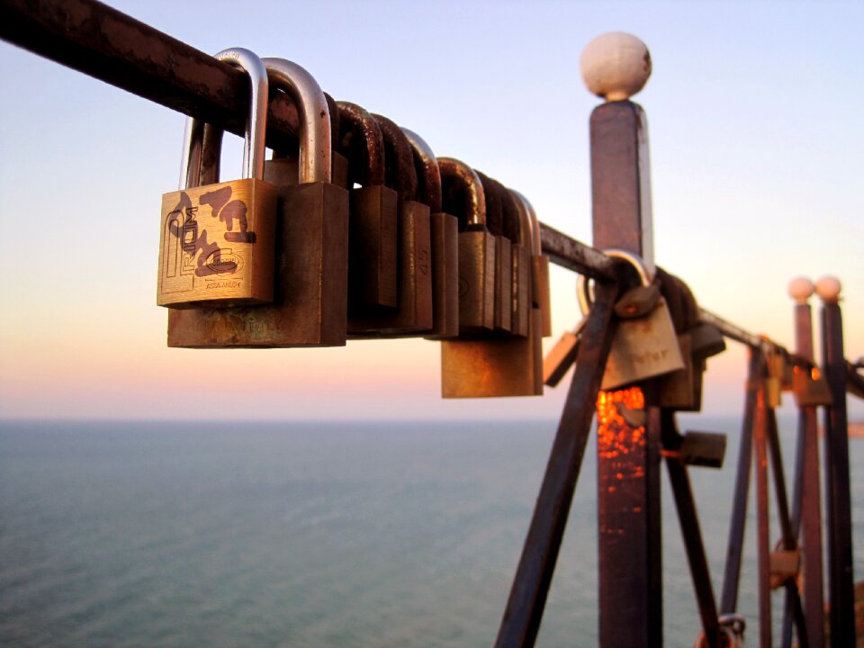 Love locks promise friendship