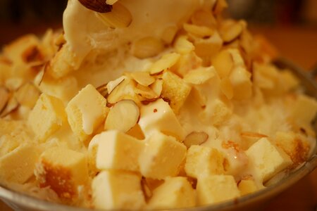 Ice cream summer food