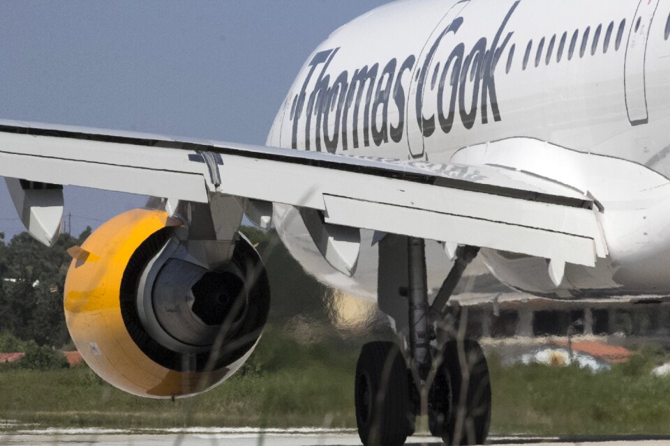 Travel summer airplane