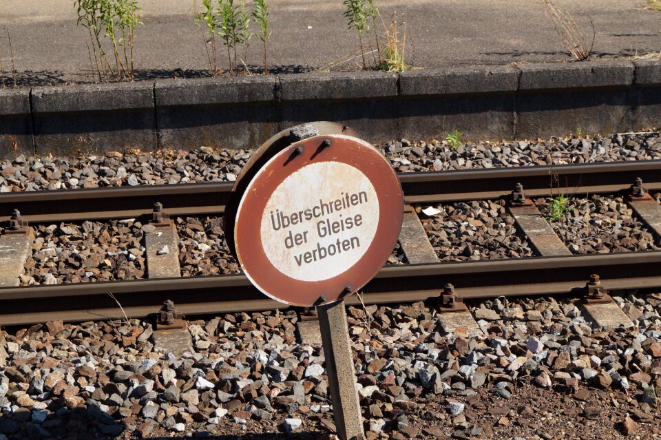 Track prohibited warning
