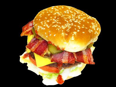 Diet fat fast food photo