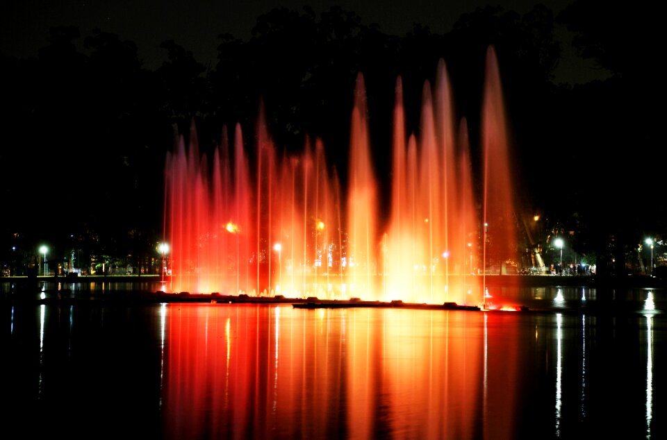Water show color colorful