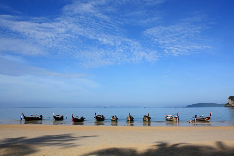 Sea travel island