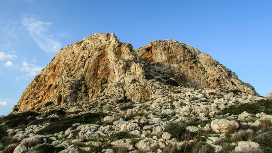 Rock landscape nature