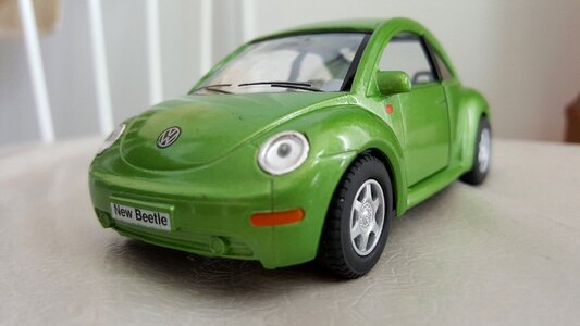 Beetle machine green