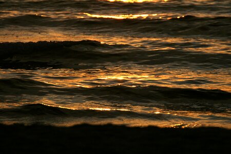 Water surf baltic sea photo
