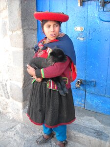 Cusco festival quechua girl
