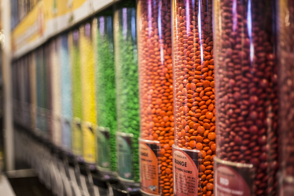 Candies children's sweets colorful