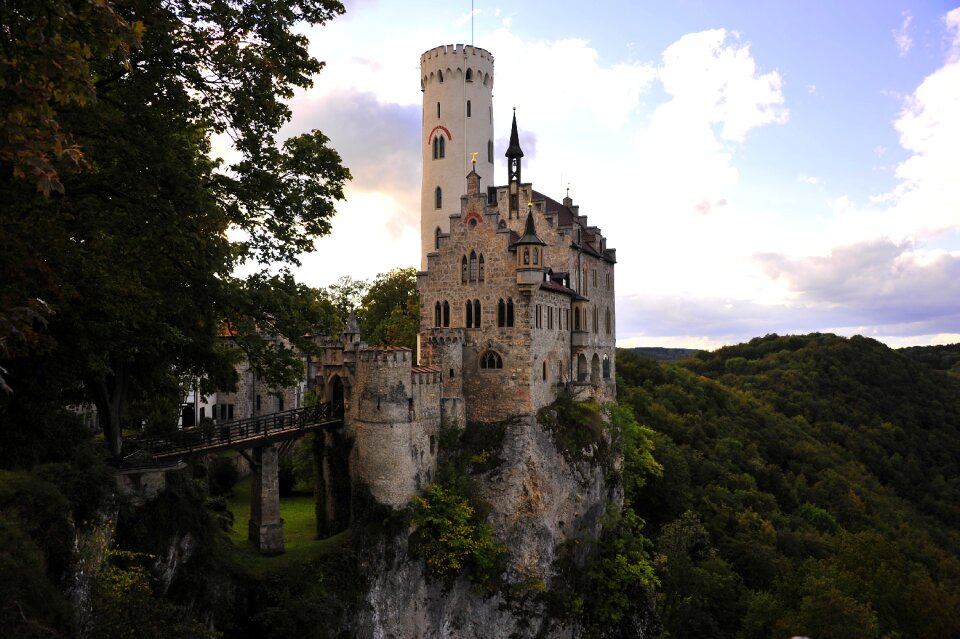 Middle ages castle castle germany