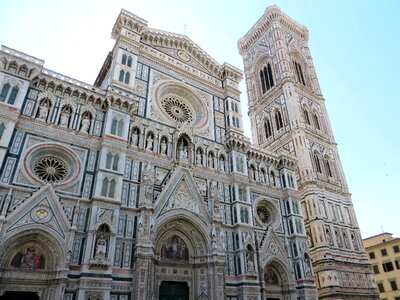 Duomo facade marble photo