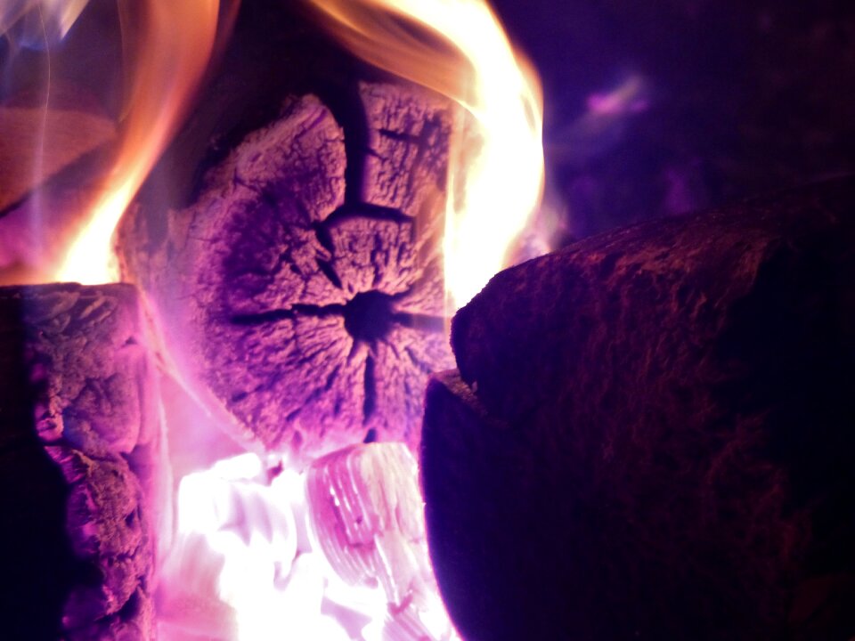 Heat flame campfire