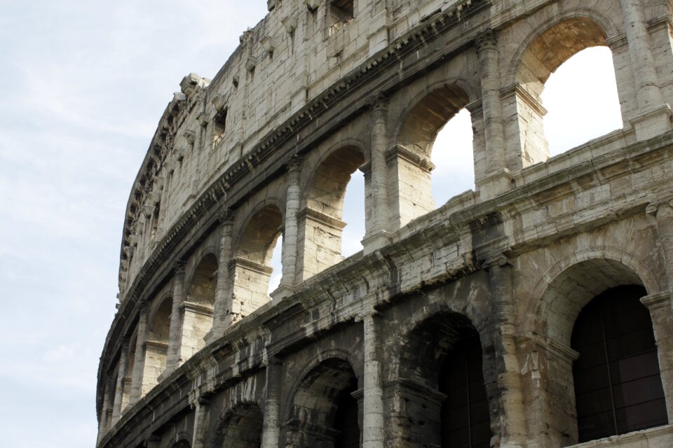 Rome colosseum italy