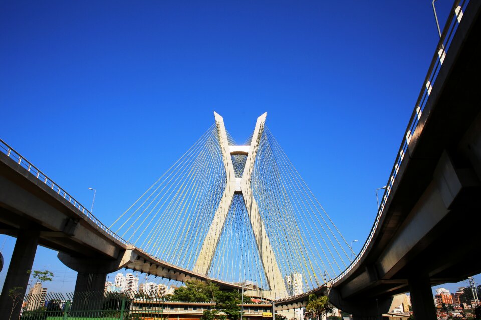 Architecture modern blue sky