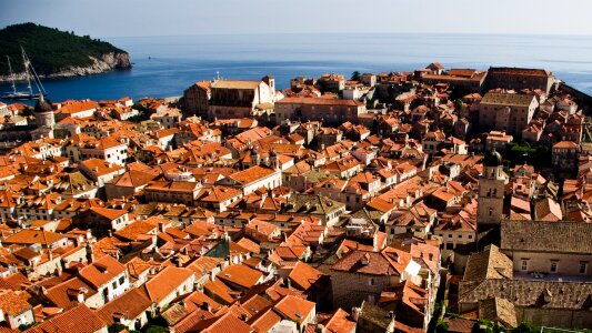 Dubrovnik island sea