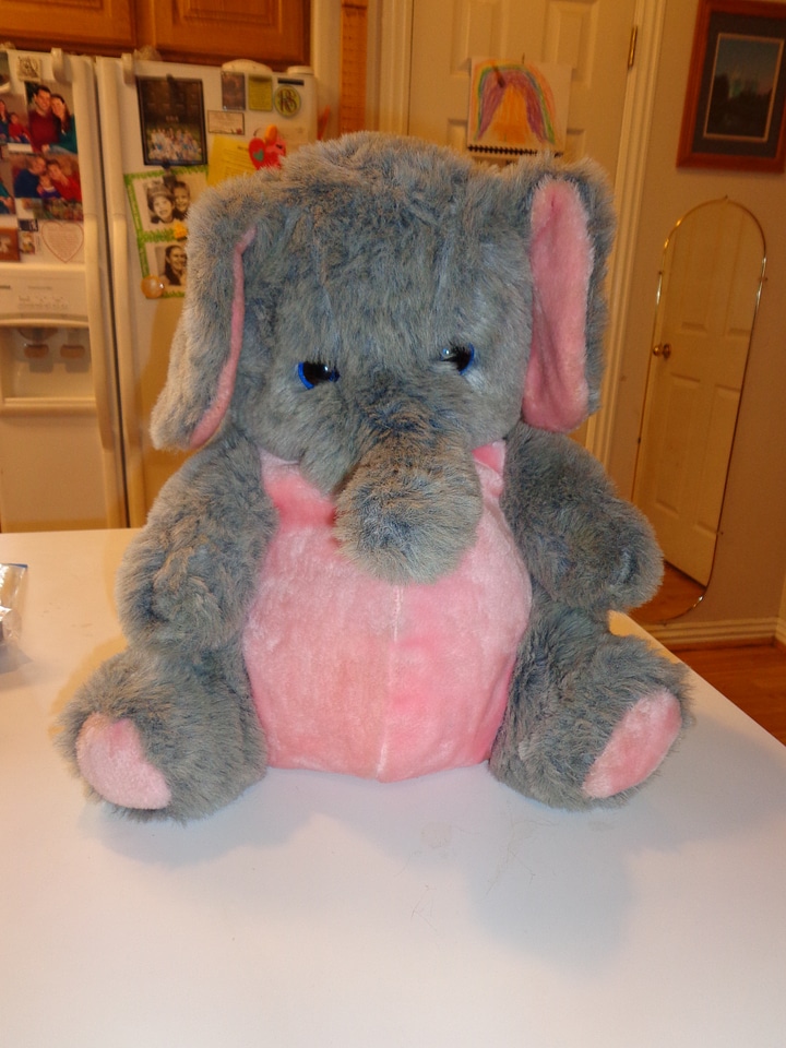 Elephant toy childhood