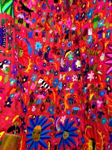 Alive cloth embroidery