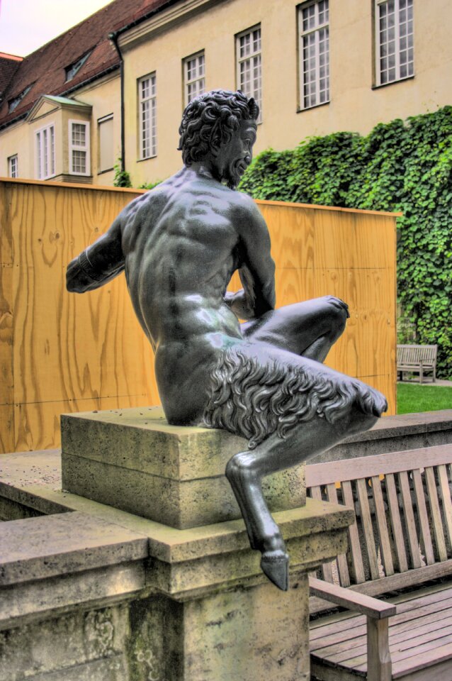 Bronze devil munich residence