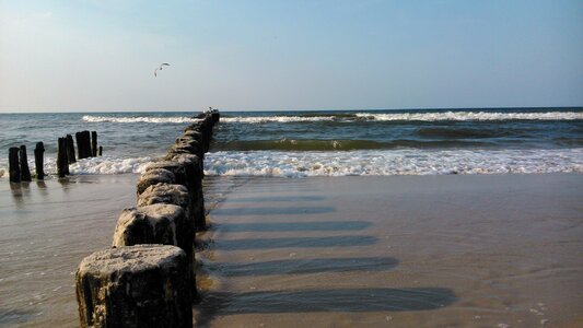 The coast the baltic sea sky photo