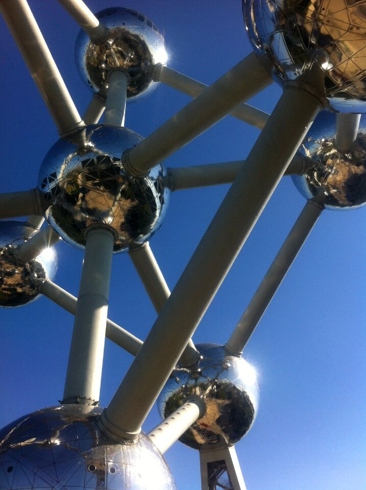 Brussels atomium detail