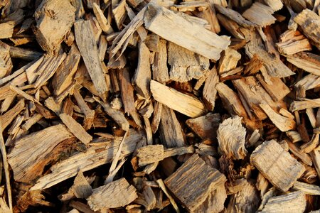 Mulch bark chips