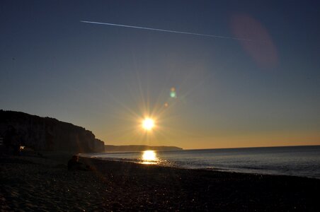 Normandy water france photo