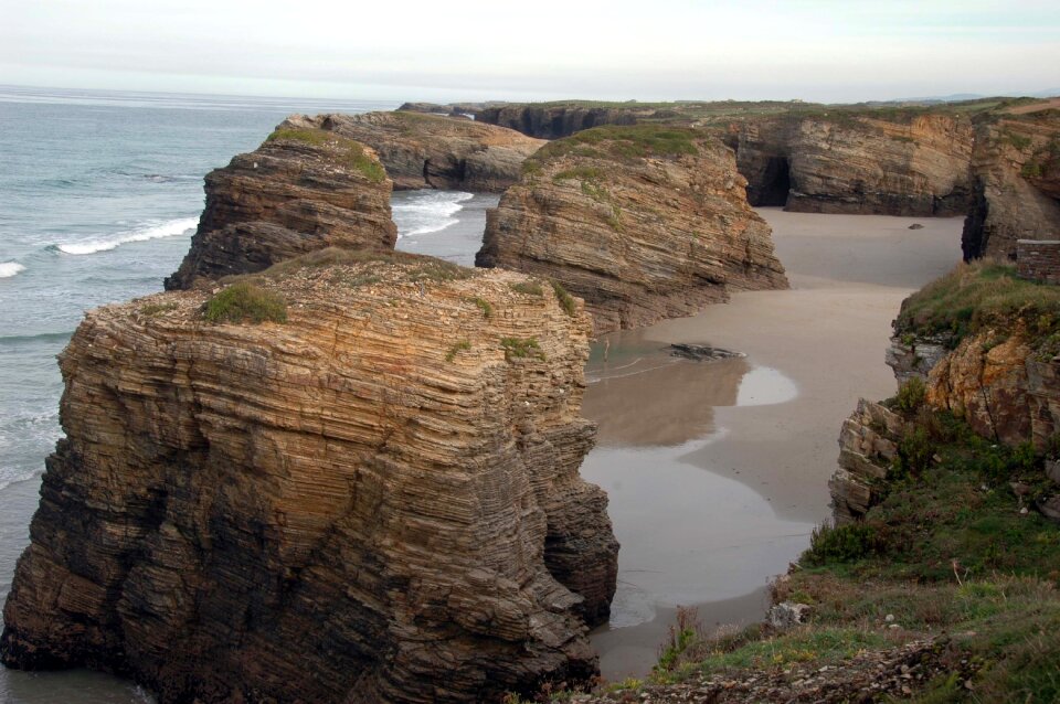 Galicia beach of the cathedrals ribadeo