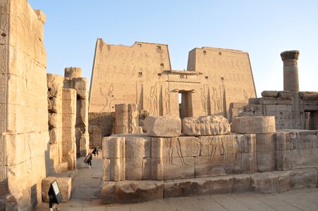 Pharaoh egyptian temple travel photo