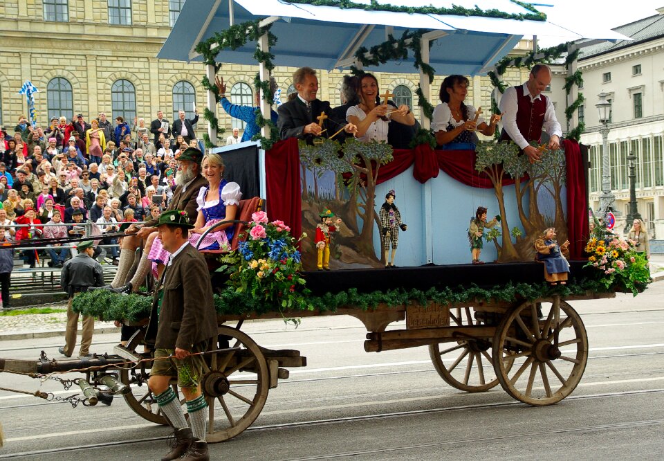 Oktoberfest puppets char