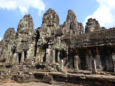 Architecture ruin angkor wat