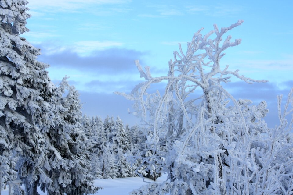 Fichtelberg ice age december