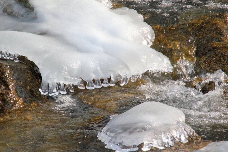 Water winter cold photo