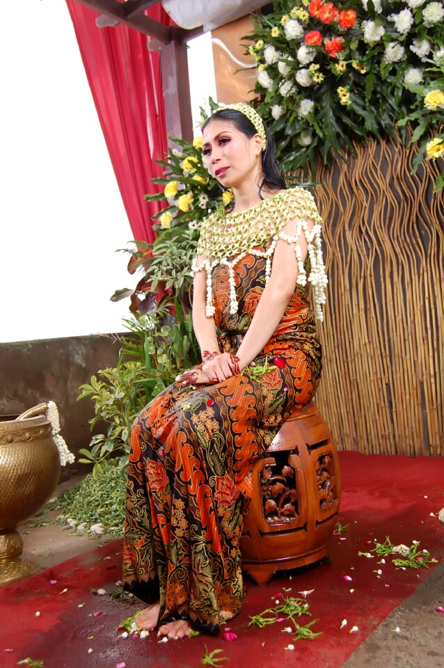 Bride traditional clothes