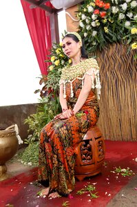 Bride traditional clothes photo