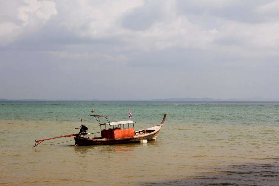 Water fishing ship