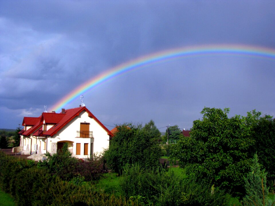 Nature rain building